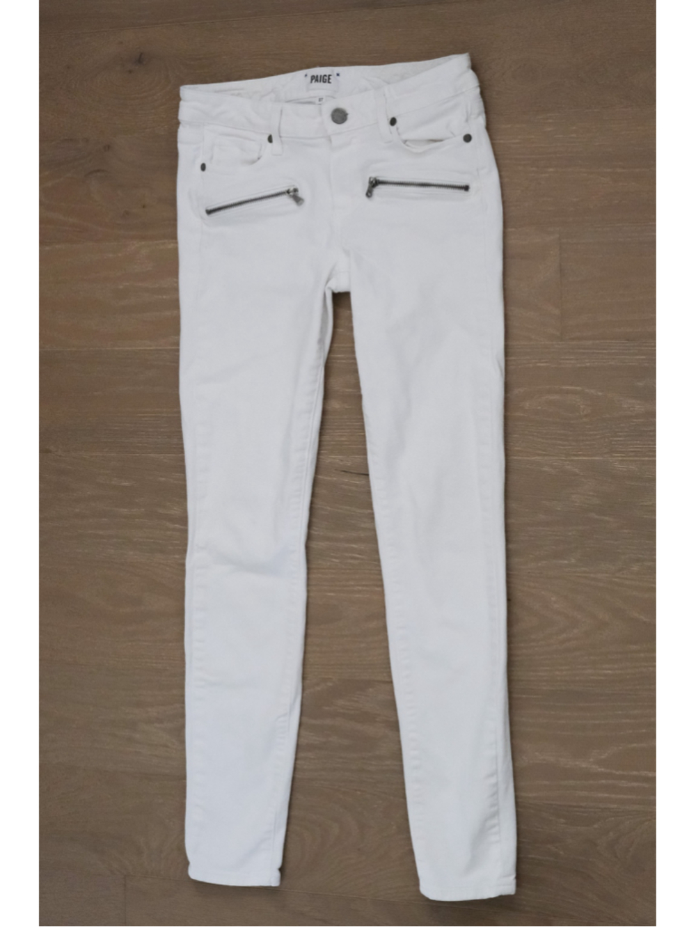Women's Paige White Skinny Jeans Size 27